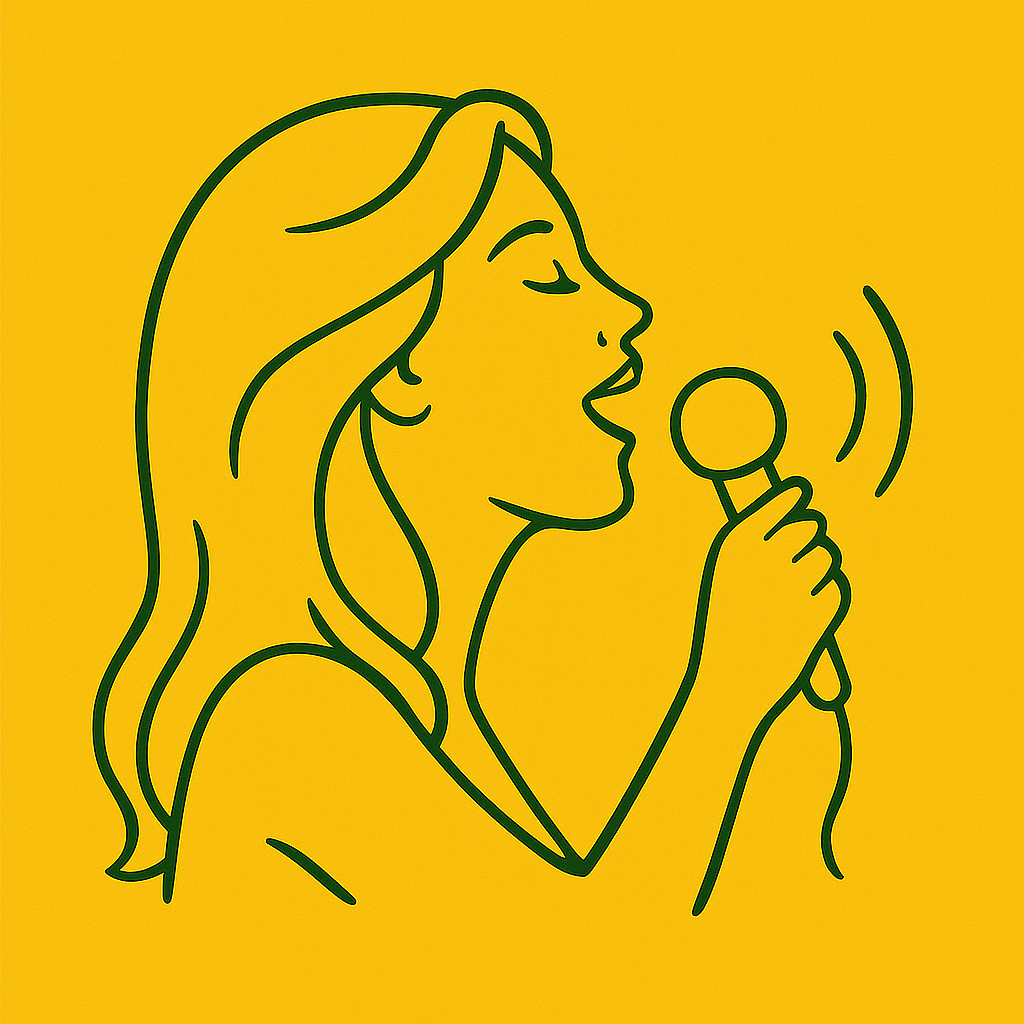 Gesangsunterricht mit Schüler